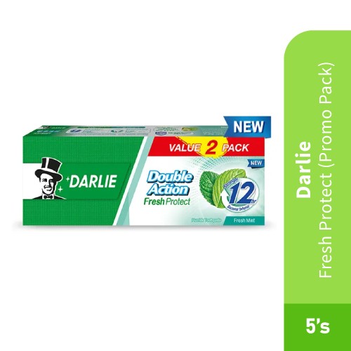 DARLIE Fresh Protect 180g X 2's (Promo Pack) Darlie Toothpaste, Ubat Gigi, Toothpaste, Pemutih Gigi, 牙膏