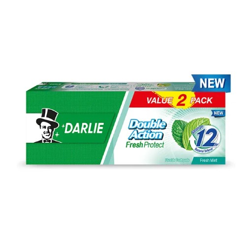 DARLIE Fresh Protect 180g X 2's (Promo Pack) Darlie Toothpaste, Ubat Gigi, Toothpaste, Pemutih Gigi, 牙膏