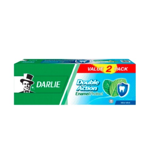 DARLIE Base Enamel 200g X 2's (Promo Pack) Darlie Toothpaste, Ubat Gigi, Toothpaste, Pemutih Gigi, 牙膏