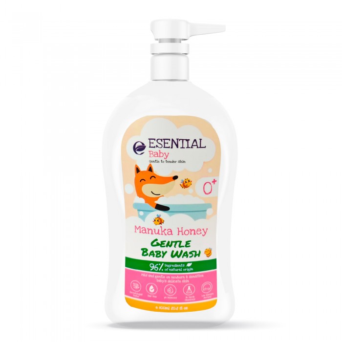 ESENTIAL BABY Manuka Honey Gentle Baby Wash 600ml - Baby Wash, Body Care, 嬰兒用品