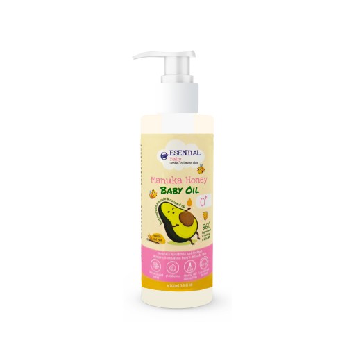 ESENTIAL BABY Manuka Honey Baby Oil With Vanilla Oat Milk 100ml- Baby Care , Baby Oil, 婴儿油