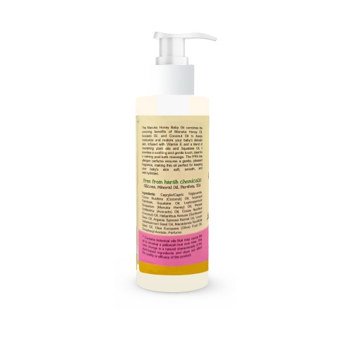 ESENTIAL BABY Manuka Honey Baby Oil With Vanilla Oat Milk 100ml- Baby Care , Baby Oil, 婴儿油