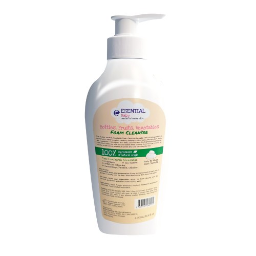 ESENTIAL BABY Bottles, Fruits & Vegetables Foam Cleanser 500ml -Baby Care, Foam Cleanser,婴儿用品