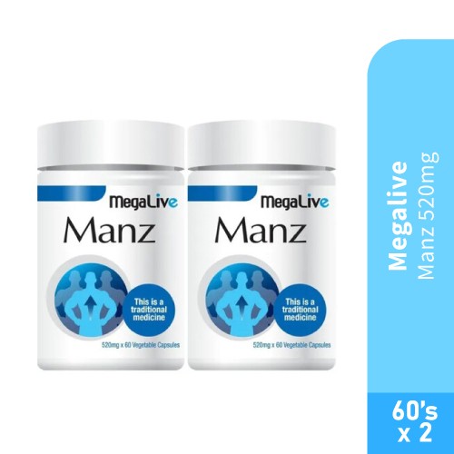 MEGALIVE Manz 60's x 2 – Supplement , Well Being , Men Health