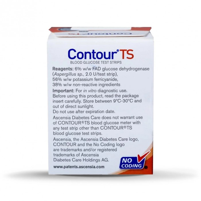 Contour TS Test Strips 25's x3 - Medical Supplies, Medical Test