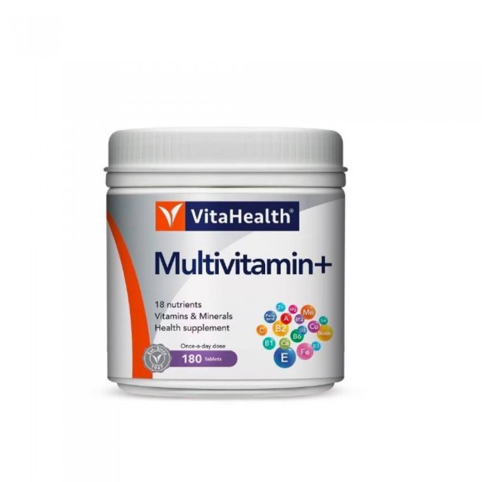 VITAHEALTH Multivitamin Plus 180 tablet- Health Supplement, Health Care, Well Being