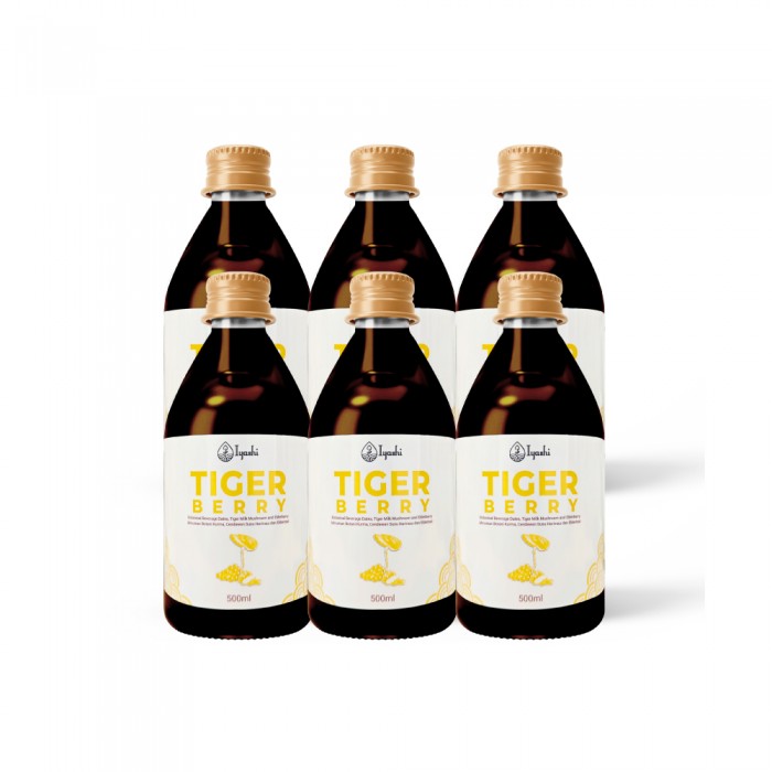 IYASHI Tiger Berry 500ml with 6 Bottle – Health Care , Food Supplement , Well Being