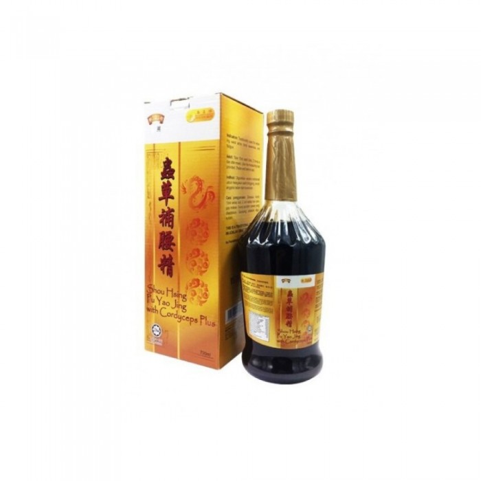 SHOU HSING PuYao JIng With Cordyceps Plus Syruo 700ml- Supplement, Well Being, Health Supplement