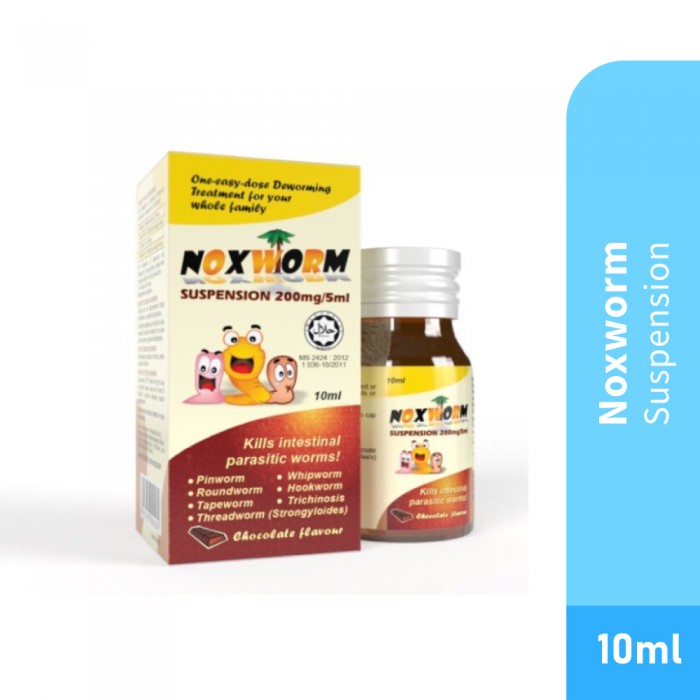 NOXWORM Suspension With Chocolate Flavour 10ml- Supplement , Well Being