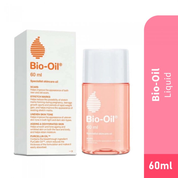 BIO-OIL Skin Care Oil 60ml - For Strecth Mark & Scar Skin Care Facial / Body Oil 抗老护肤品 / 护肤油