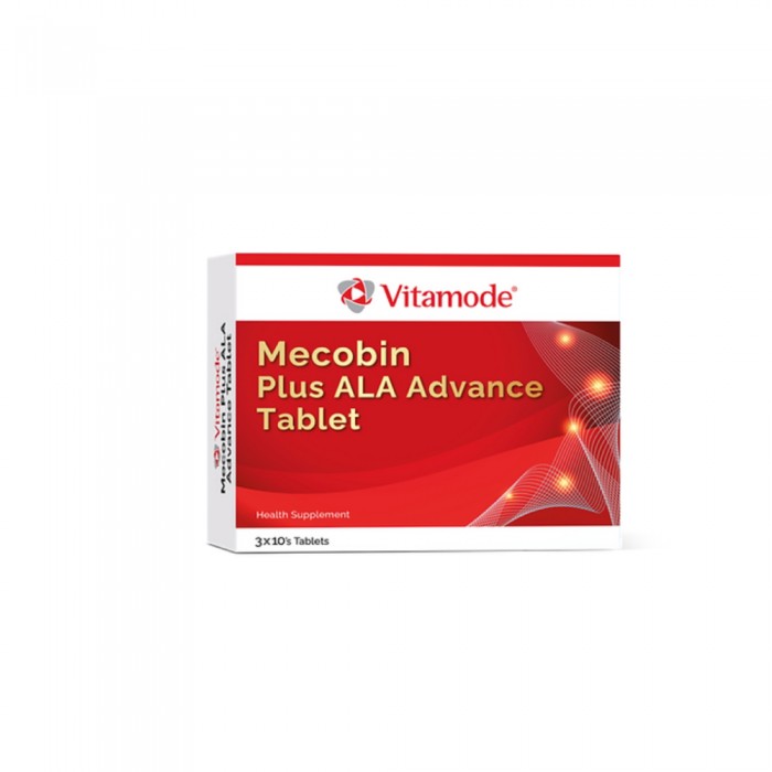 VITAMODE Mecobin Plus Ala Tablets 30's-Health Care, Supplement , Well Being