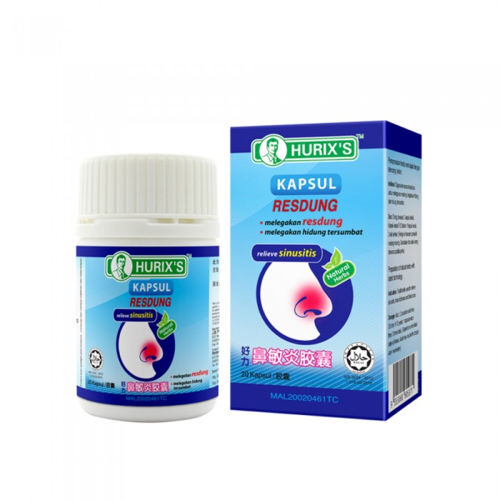 HURIX'S Kapsul Resdung 20s - Medical Supplies, Nasal Care, Medicine