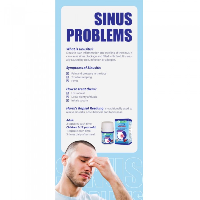 HURIX'S Kapsul Resdung 20s - Medical Supplies, Nasal Care, Medicine