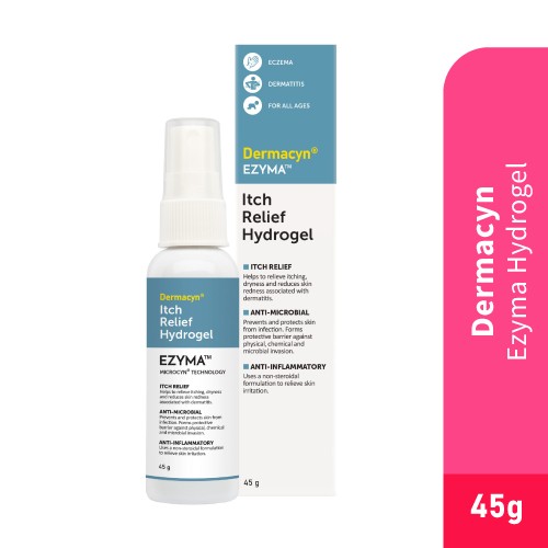 DERMACYN Ezyma Hydrogel 45g- Medical Supplies, Hydrogel,Gel