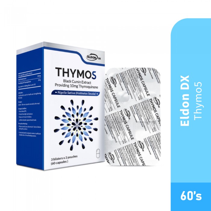 ELDON DX Thymo5 60's- Health Care, Supplement, Well Being