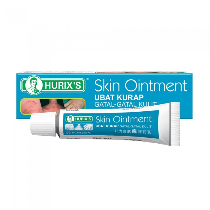 HURIX'S Ubat Kurap Gatal-galat Kulit 12g-Skin Care, Ubat Kurap, 癬藥膏