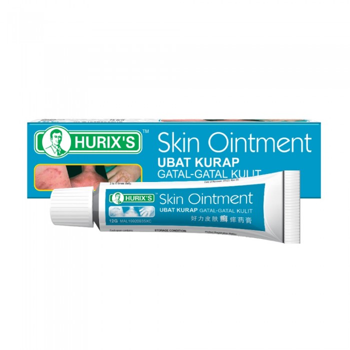 HURIX'S Ubat Kurap Gatal-galat Kulit 12g-Skin Care, Ubat Kurap, 癬藥膏