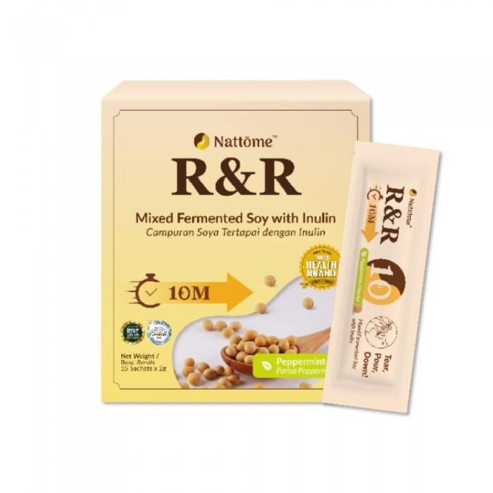 NATTOME R&R Peppermint Flavour 15’s- Health Care, Peppermint, Well Being