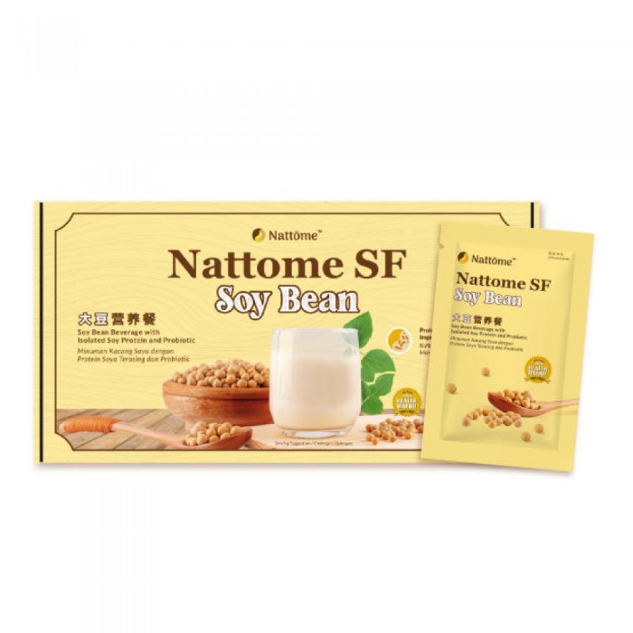 NATTOME SF Soy Bean Flavour 15’s- Food Supplement, Soy Bean, 豆粉