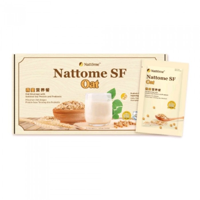 NATTOME SF Oat Flavour 15’s- Food Supplement, Oat, 燕麦