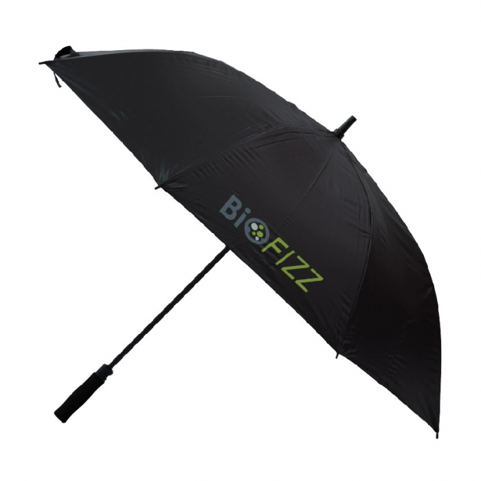 BIOFIZZ Umbrella 1's - Black and Lime Green with Biofizz Logo