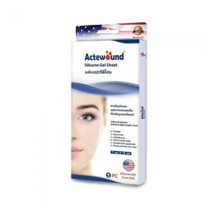 ACTEWOUND Silicone Gel Sheet 1’s - Skincare, Sheet, Wound