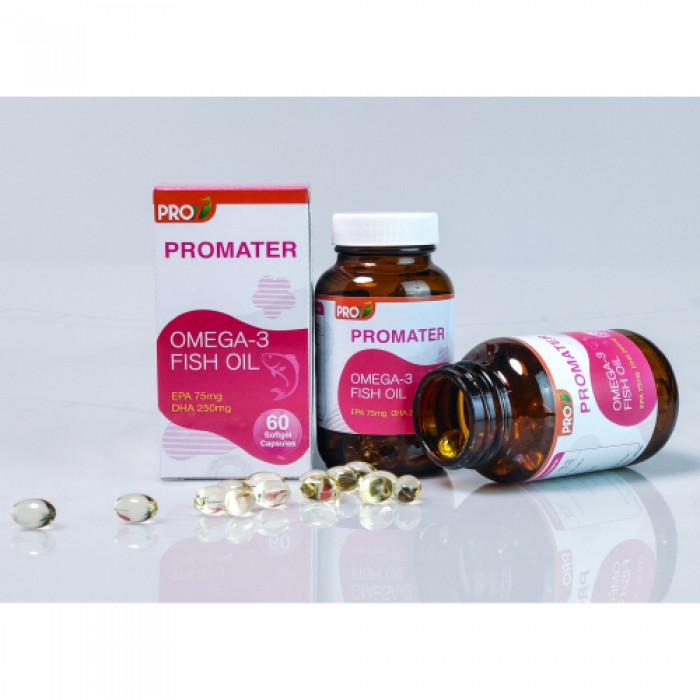 PROT Promater Softgel Capsule 30's - Capsule , Omega 3, Softgel