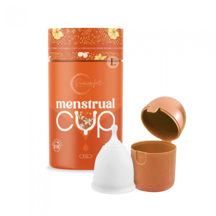 PURE COMFORT Menstrual Cup 30 ml With L -Feminine, Menstrual Cup , 月经杯