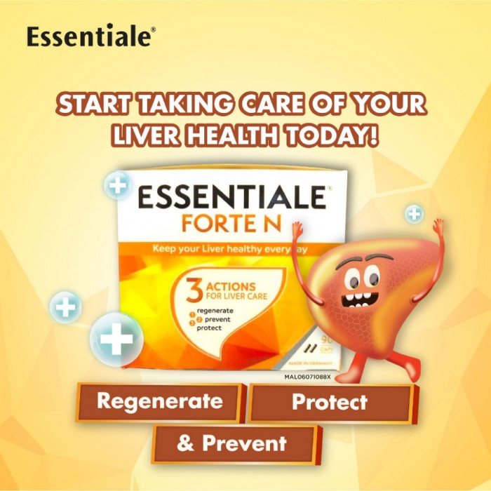 ESSENTIALE Forte N 10's for Liver Supplement, Support Liver Health, Liver Detox  (Exp 03/2025)