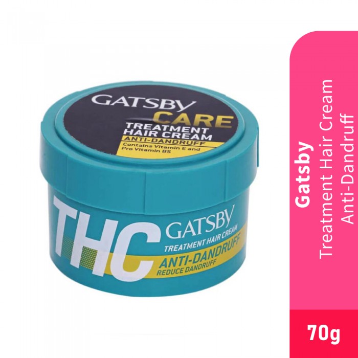 GATSBY Treatment Hair Cream 70g Anti-Dandruff- Hair Cream, Hair Treatment, Hair Cream