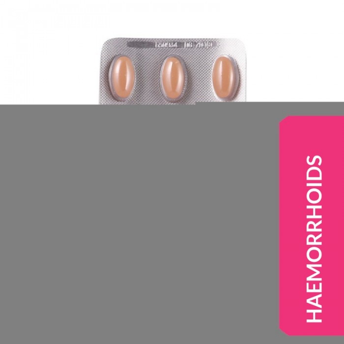 DAFLON 500mg Tablets 15's