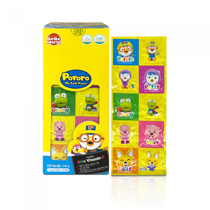 PORORO Vitamin C Chewable Candy 25 x10's- Candy, Vitamin C,糖果