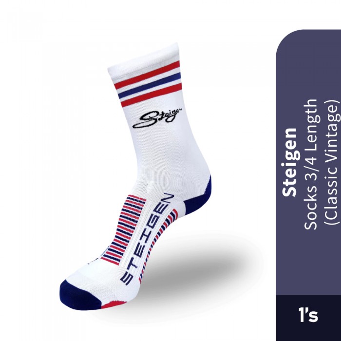 STEIGEN Socks 3/4 Length Classic Vintage- Socks, Running Socks,袜子