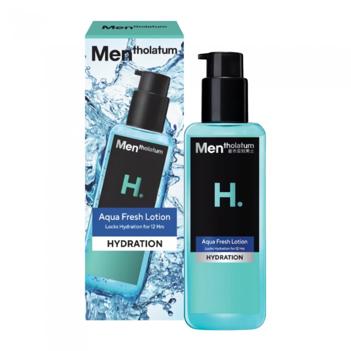 MENTHOLATUM Men Aqua Fresh Lotion 145ml- Lotion, Hydration, Hydrating Toner