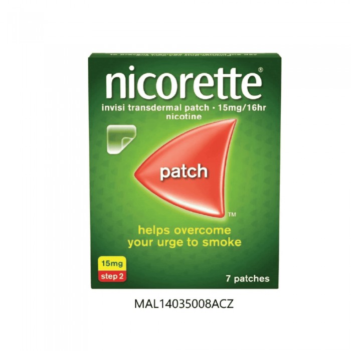 NICORETTE Invisipatch 15mg/16hr 7's