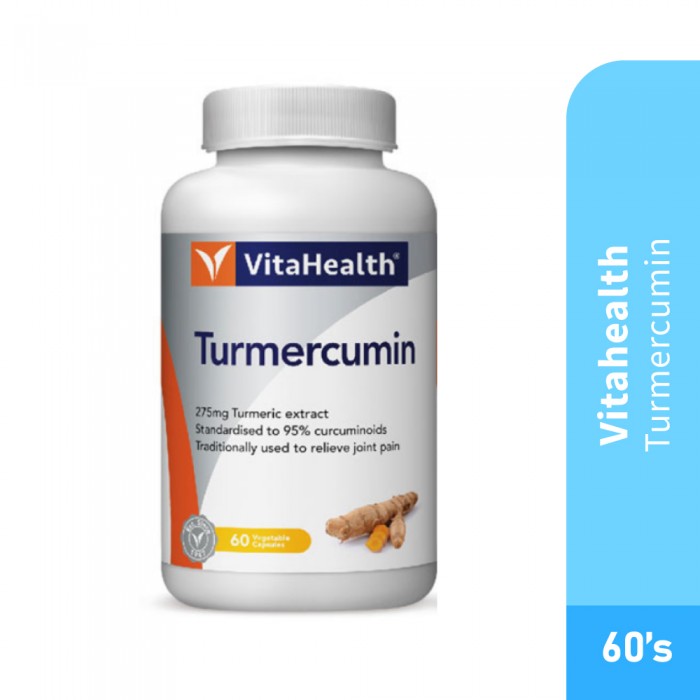 VITAHEALTH Turmercumin 60's - Joint Supplement, Tumeric , Antioxidant Supplement