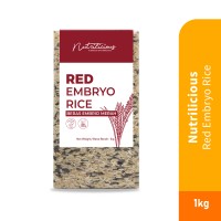 NUTRILICIOUS Red Embryo Rice 1kg Brown Rice, Beras Perang, Rice, Beras Perang Diet, 糙米