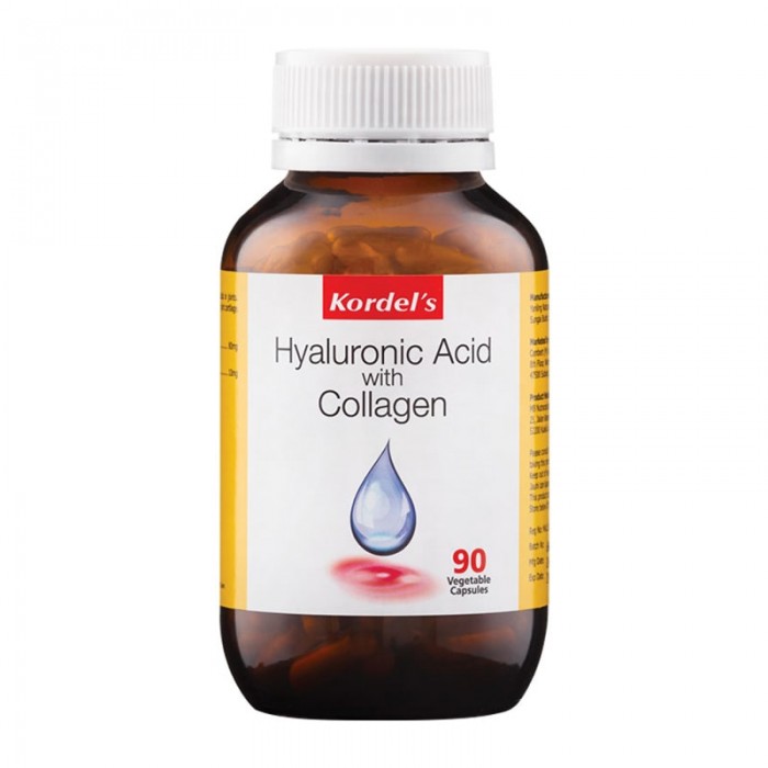 KORDEL'S HYALURONIC ACID WITH COLLAGEN 90'S for Osteoarthritis, Joint Supplement