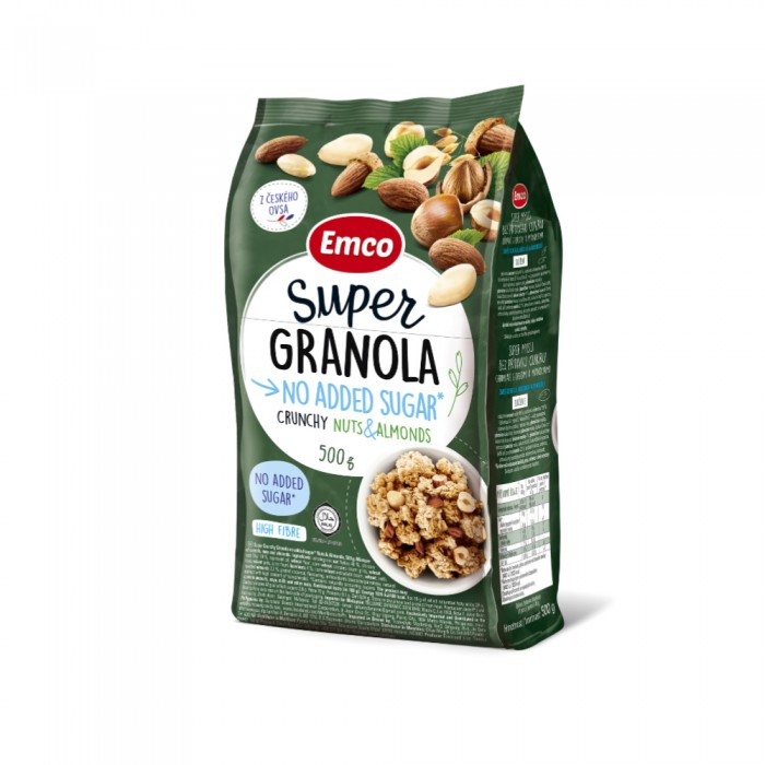 EMCO Premium Granola Sugar Free Nut & Almond 500g Snack Halal, Kekacang, Keropok, Snacks, Kudap Kudap, 零食