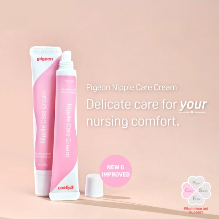 PIGEON Nipple Cream 20g with Lanolin Nipple Cream, Nursing Cream, Cream Nipple, Breast Cream