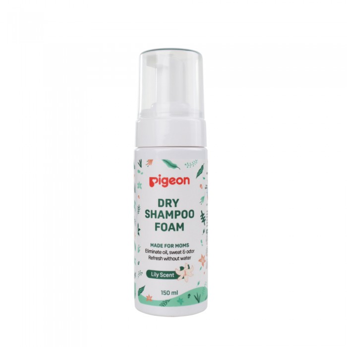 PIGEON Dry Shampoo Foam 150ml for Shampoo Baby, Syampoo, Baby Shampoo, Pigeon Shampoo, 洗发水
