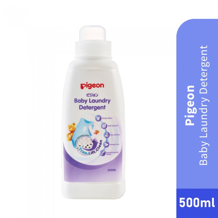 PIGEON Baby Laundry Detergent 500ml Sabun Basuh Baju Baby, Detergent Baby, Sabun Baju Baby, 洗衣液