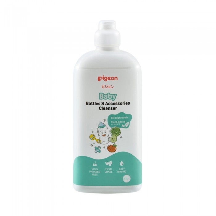 PIGEON Baby Bottle Cleanser 500ml Baby Bottle Wash, Sabun Botol Baby, Cleanser Baby Bottle