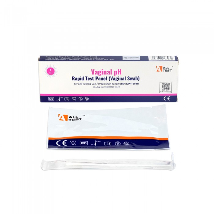 ALLTEST Vaginal Ph Rapid Test Panel 1 Test kit, Vaginal Test Kit for Viginal care, Viginal Infection