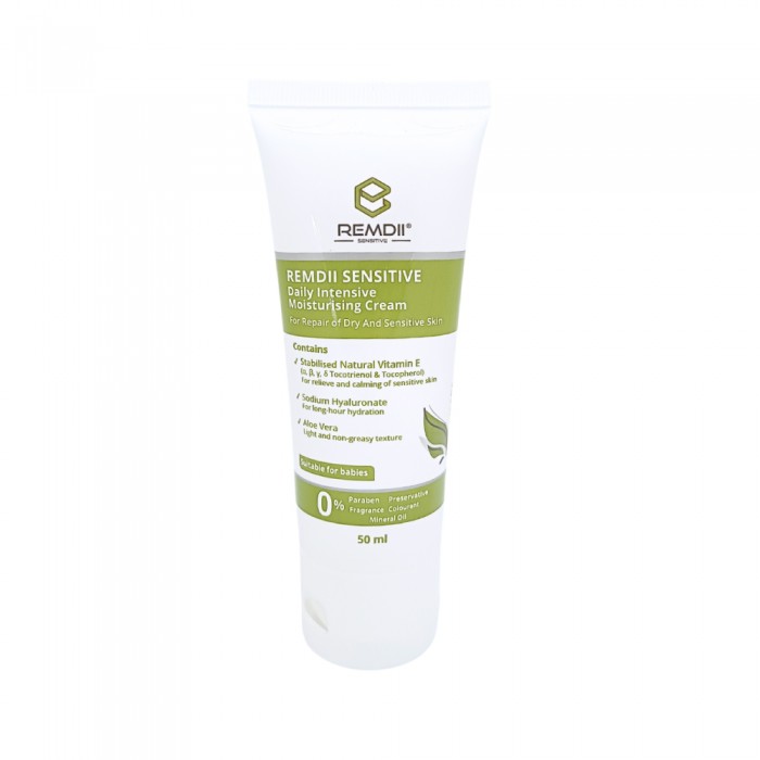 REMDII Sensitive Cream 50ml for Moisturizing Cream, Vitamin E Cream, Aloe Vera Cream, Moisturizer