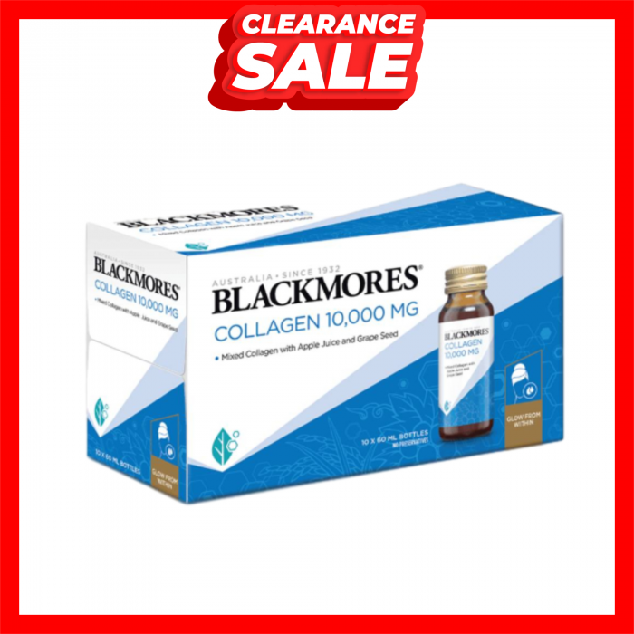 [CLEARANCE] BLACKMORES Collagen 10,000mg 60ml 10's [Box Minor Damage]