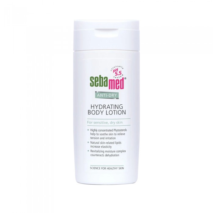 SEBAMED Anti Dry Hydrating Body Lotion 200ml for Moisturizer, Lotion Badan, Lotion Kulit Kering, 保湿