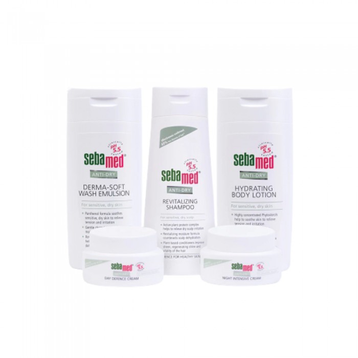 SEBAMED Anti Dry Derma Soft Wash Emulsion 200ml Sabun Badan, Sabun Mandi, Body Wash, Sabun Muka