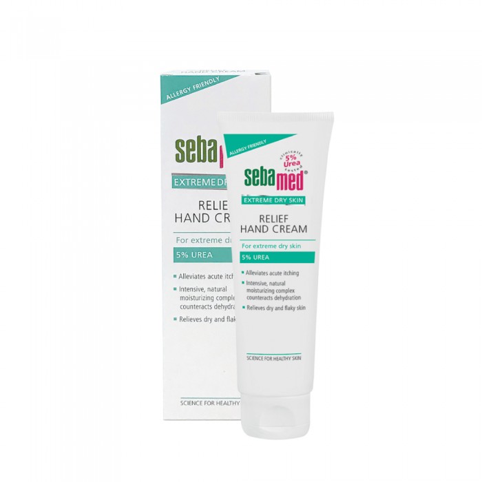 SEBAMED EDS RELIEF HAND CREAM 5% UREA 75ML