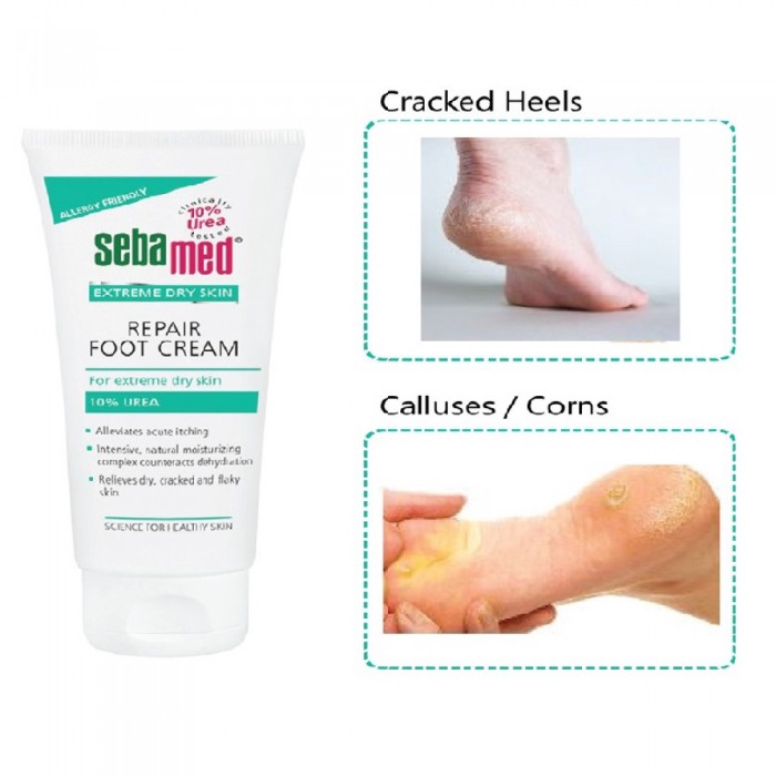 SEBAMED EDS REPAIR FOOT CREAM 10% UREA 100ML